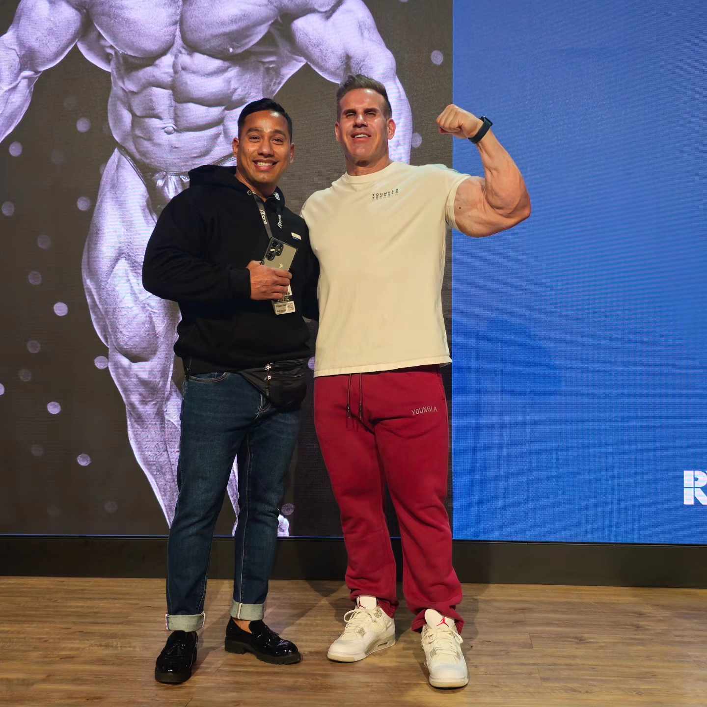 With Legend Mr Jay Cutler 