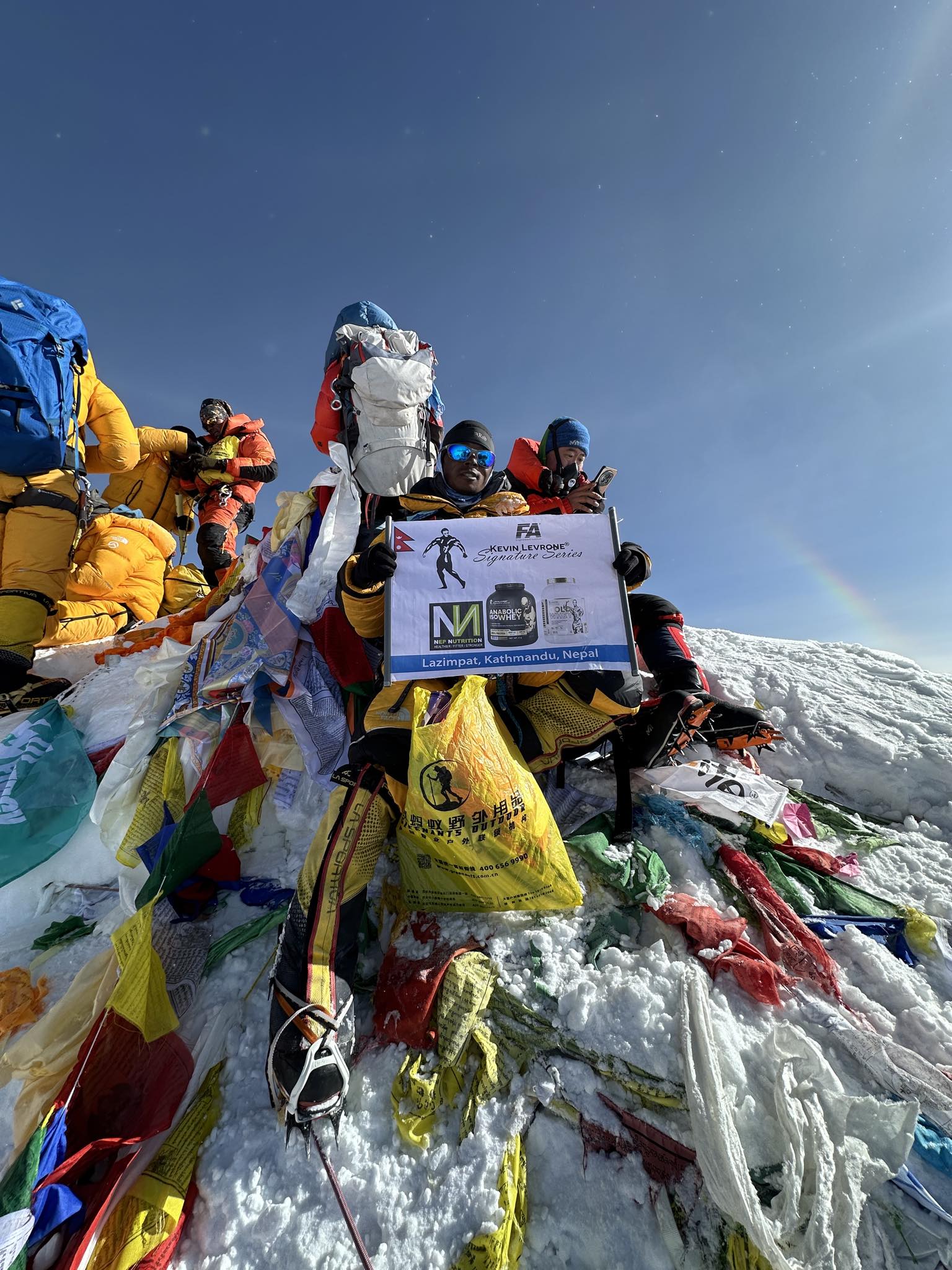 NepNutrition in 8848 Mountain Everest (Ningma Tamang)